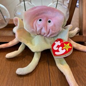 5 ocean themed Beanie Babies TY